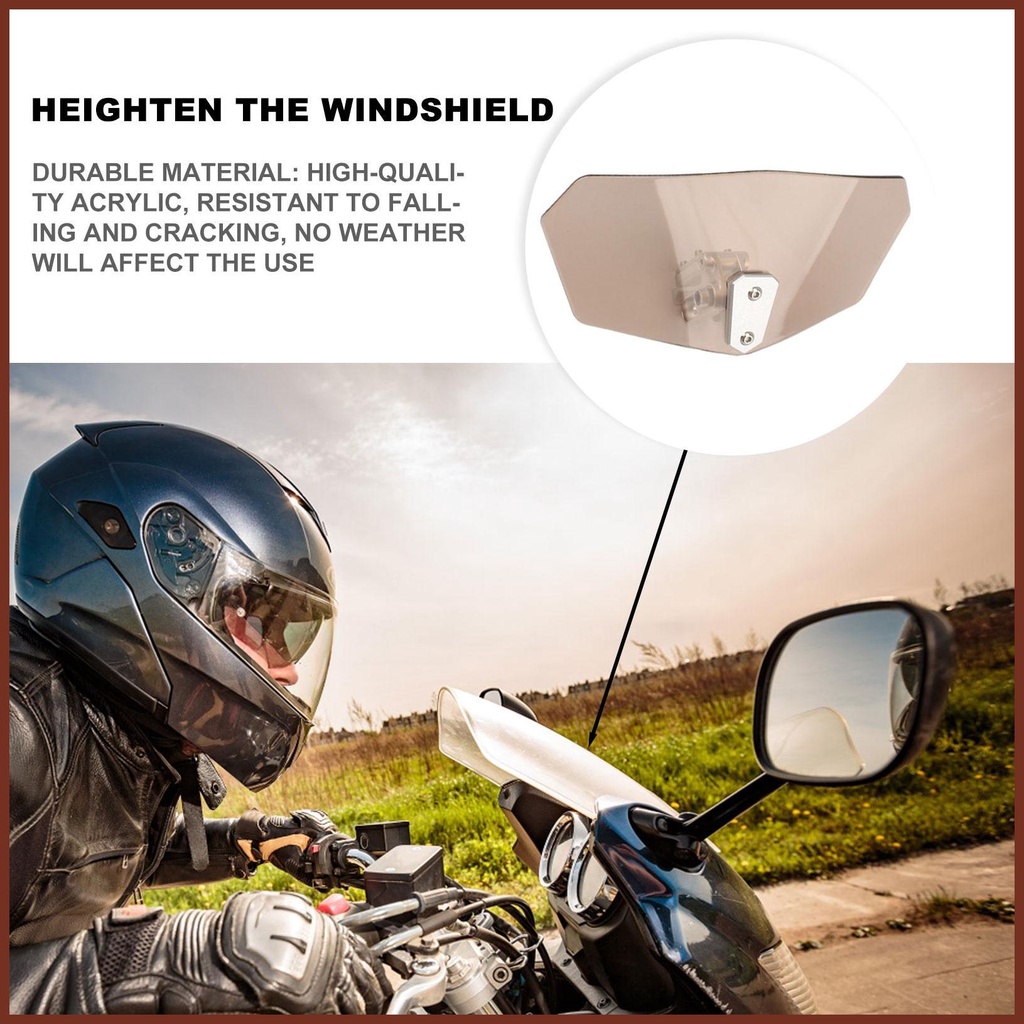 Kính Chắn Gió Mở Rộng Thông Dụng Có Thể Điều Chỉnh Cho Xe Máy Honda Forda forSuzuki haoyisvn Hayyisvn