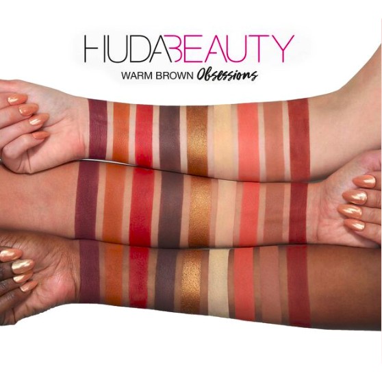 Bảng Màu Mắt Huda Beauty Obsessions Eyeshadow Palettes 9 ô/bảng