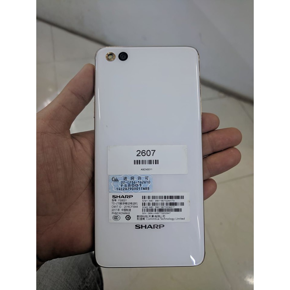 [Đẹp Như Mới] Điện Thoại SHARP MS1 2Sim 4G, Ram3G, Rom32G chiến GAME Mobile ngon lành | BigBuy360 - bigbuy360.vn