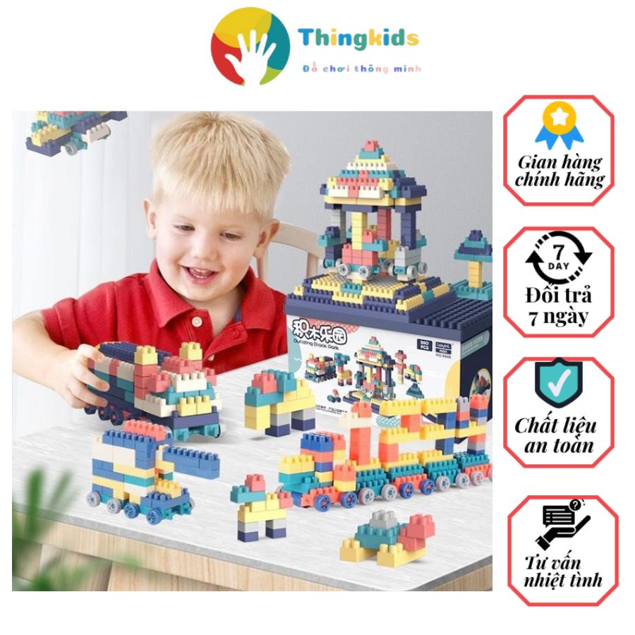 Bộ Xếp Hình 260/520 Chi Tiết Siêu Trí Tuệ Vòng Quay Khổng Lồ - Thingkids