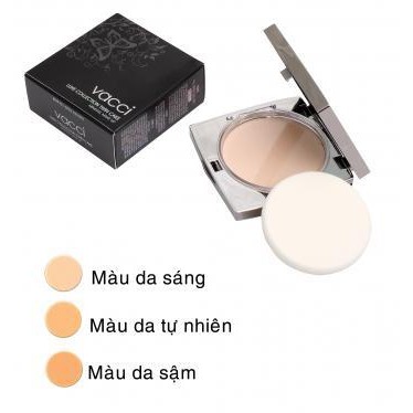 Phấn trang điểm Vacci cao cấp siêu mịn chống nắng SPF 28 PA