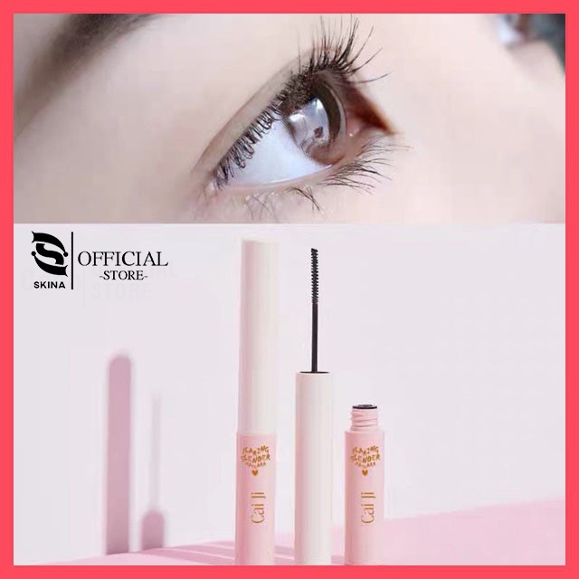 Mascara siêu mảnh Lameila chuốt mi dài mịn hàng nội địa Trung vỏ hồng | BigBuy360 - bigbuy360.vn