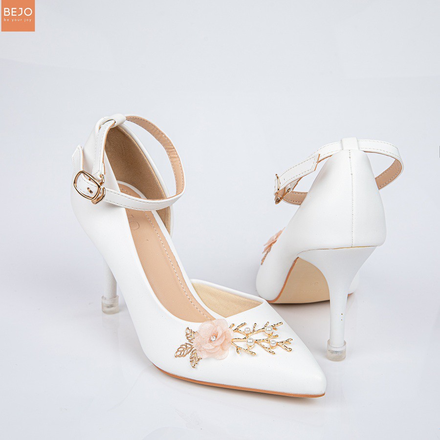 [Mã BMBAU300 giảm 7% đơn 499K] GIÀY CƯỚI -GIÀY CÔ DẤU BEJO 1HOA - WEDDING SHOES