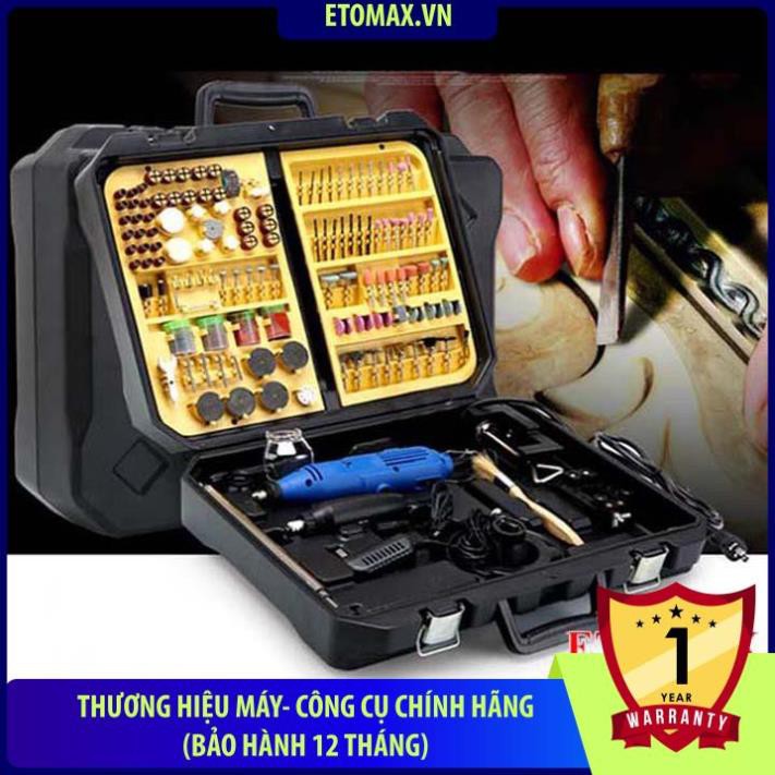 Bộ máy khoan mài, khắc mini đa năng v3, Tặng kèm máy phụ điều chỉnh 6 cấp tốc độ