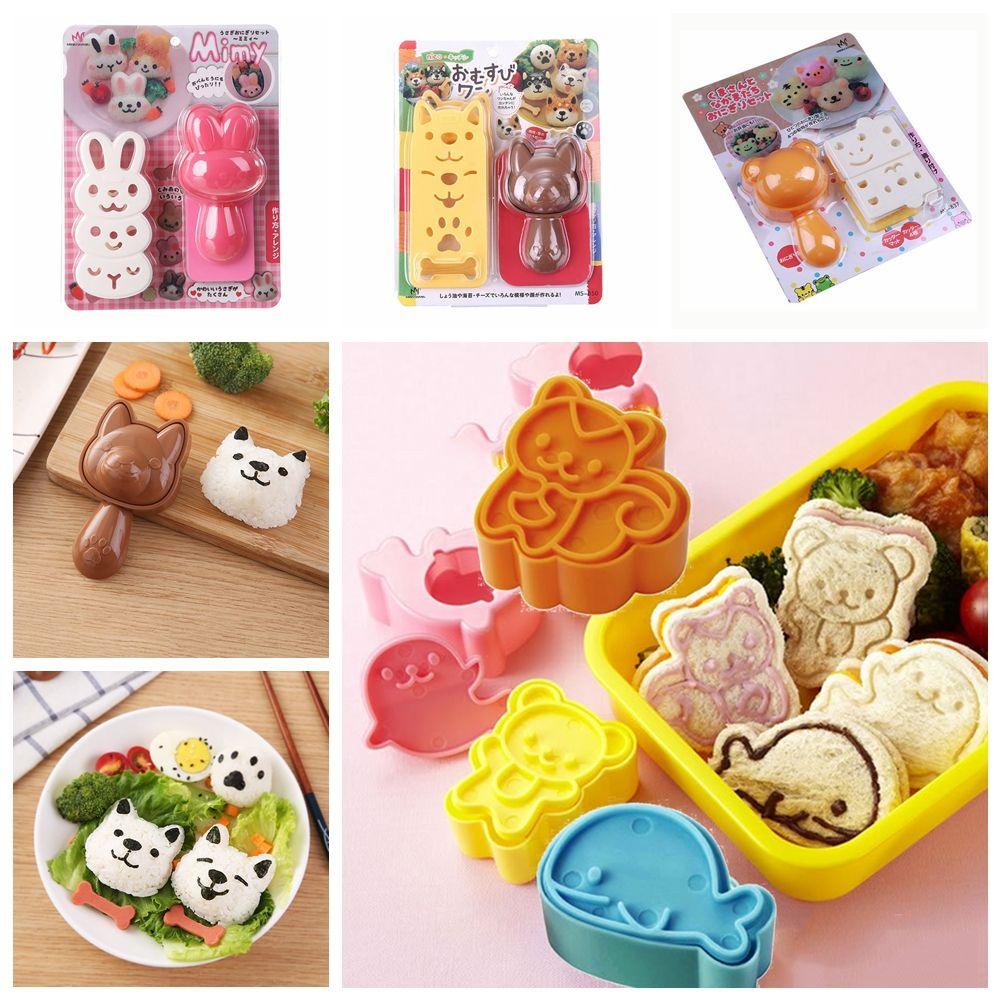 KRNY Bộ Khuôn Làm Sushi Cho Bé