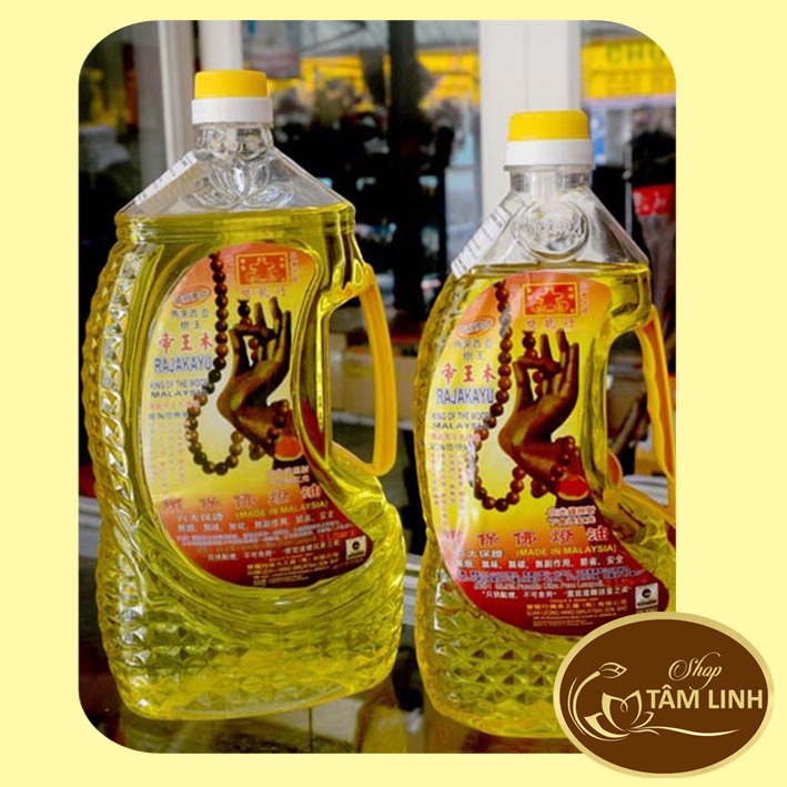 DẦU CÁT TƯỜNG LƯU LY Chai 2 Lít. Nhiều màu không mùi không khói.