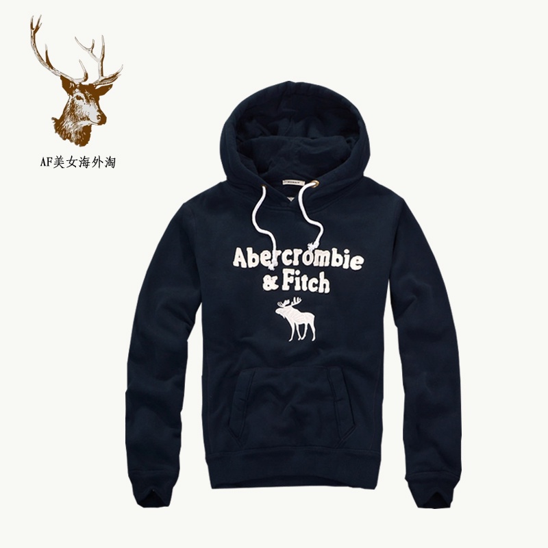 Áo hoodie Abercrombie Fitch dài tay thể thao mùa thu mới cho nam