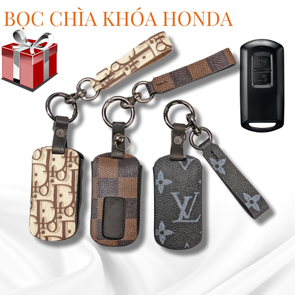 Ví Da smartkey Air Blade 150, Vario 150, Airblade 2020, Lead 2020, Scoopy 2022,(AB móc D)
