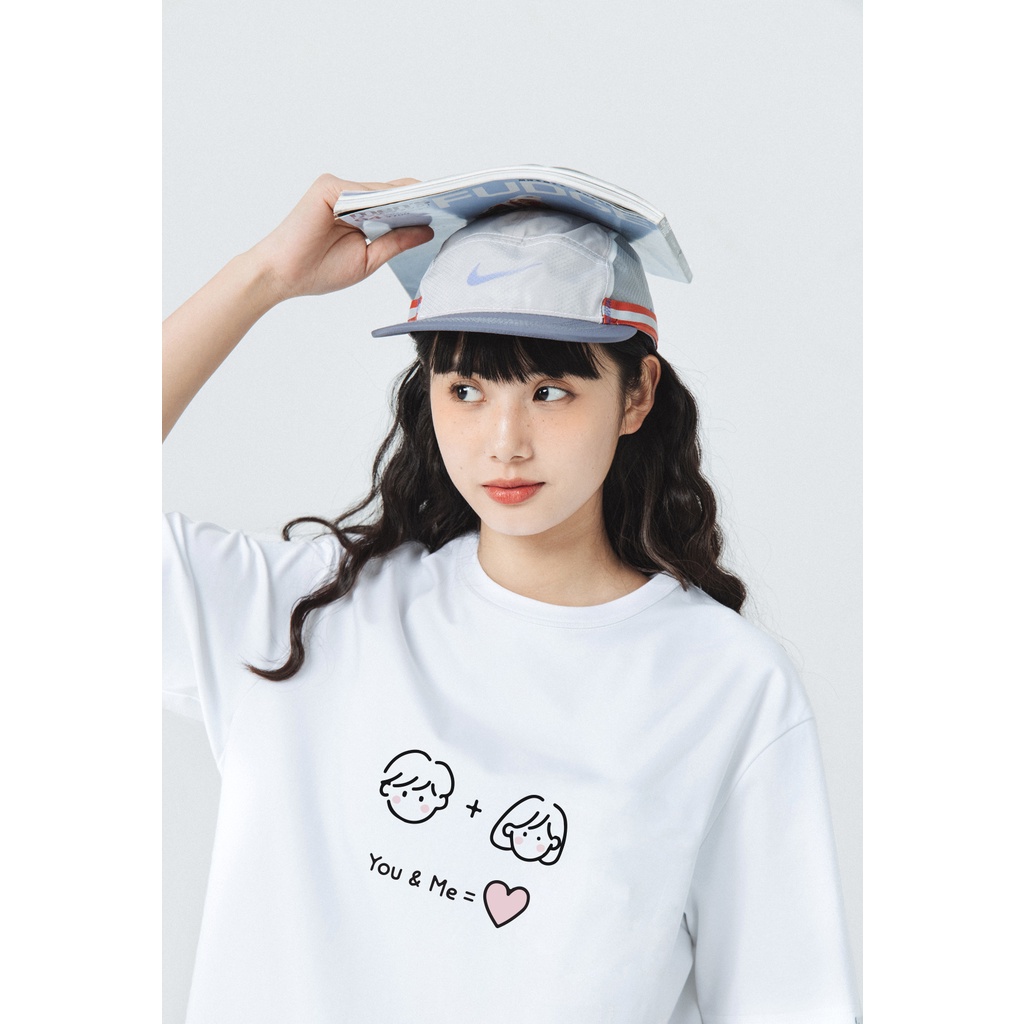 Áo đôi tình yêu YOU & ME tay lỡ dáng rộng Unisex nhiều màu