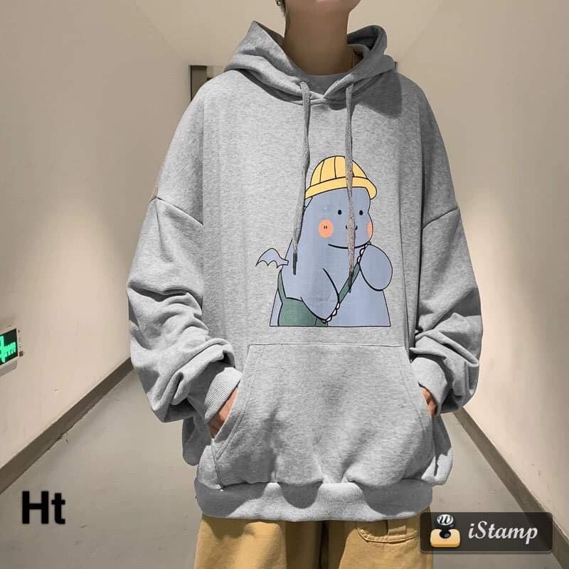 [Mã WASTUP24 giảm 10K đơn 50K] (sale) Áo hoodie khủng Long đeo cặp LN11 (tuyển sỉ đại lý )