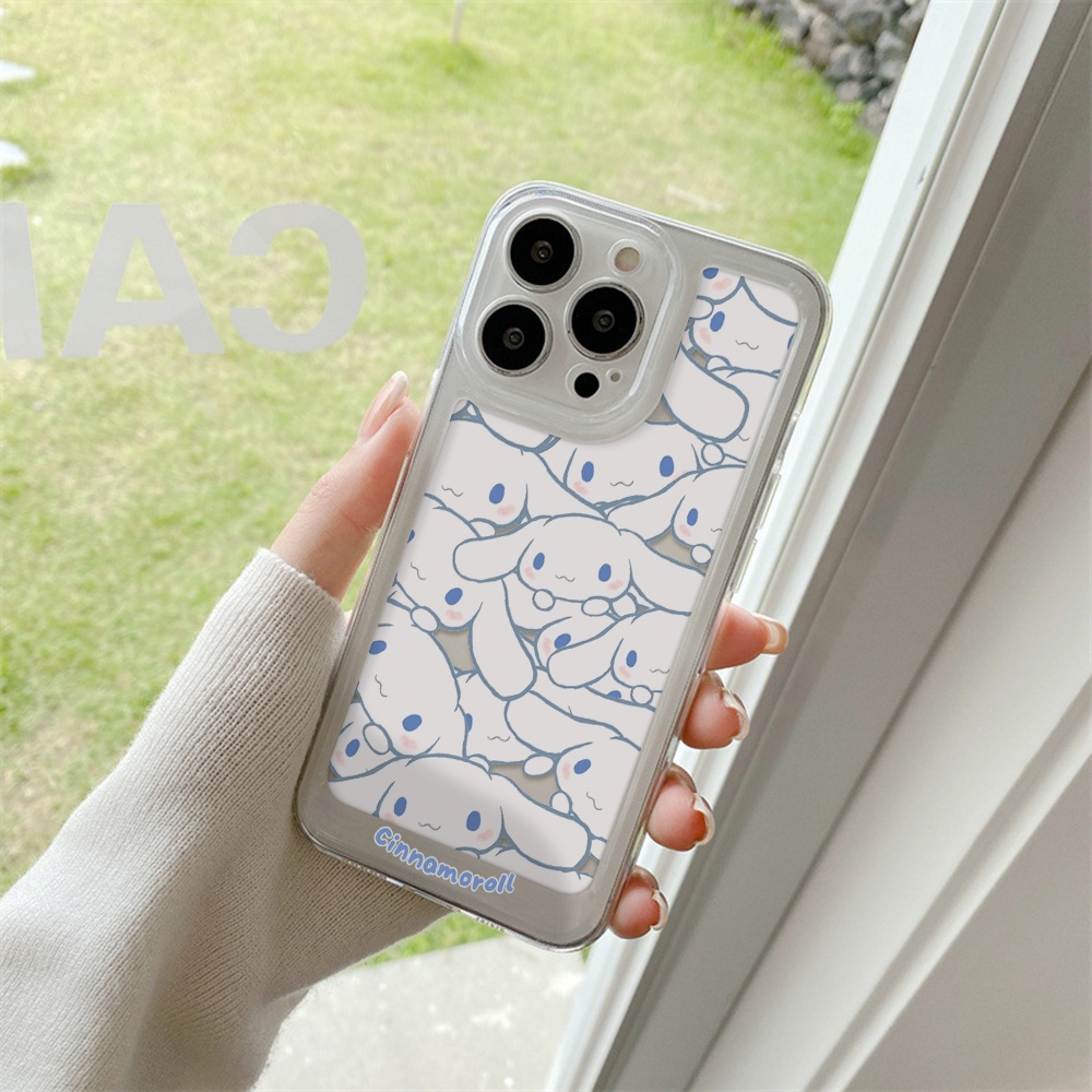 Ốp Điện Thoại Trong Suốt In Hình Cinnamoroll / Không Gian Cho iPhone 13 12 11 X XS Pro Max XR 7 8 Plus