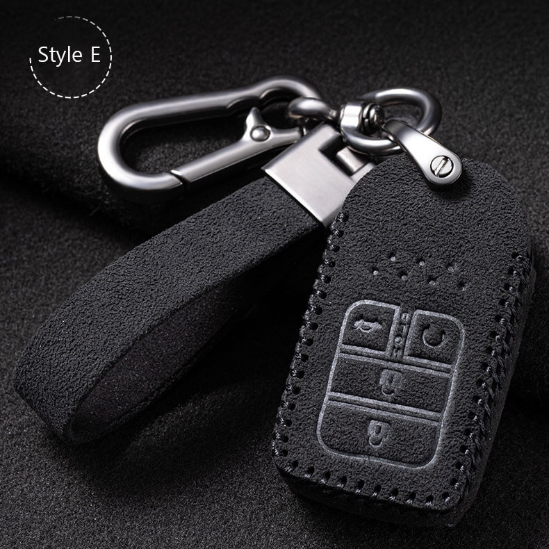 Ốp chìa khóa bằng da cao cấp cho HONDA Accord Civic FC FD Jazz CRV HRV BRV City Odyssey