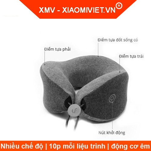 Gối massage cổ Xiaomi LR-S100 / LF-TJ001 / LF-J003 - Gối chữ U dùng trong văn phỏng ngủ trưa - Chính hãng