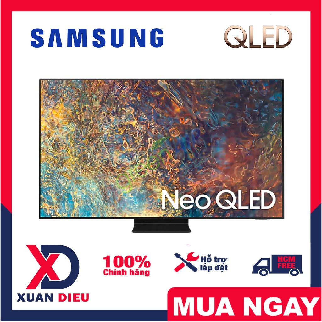 Smart Tivi Neo QLED 4K 65 inch Samsung QA65QN90A Mới 2021, Remote thông minh, Hệ điều hành Tizen OS,giao miễn phí HCM