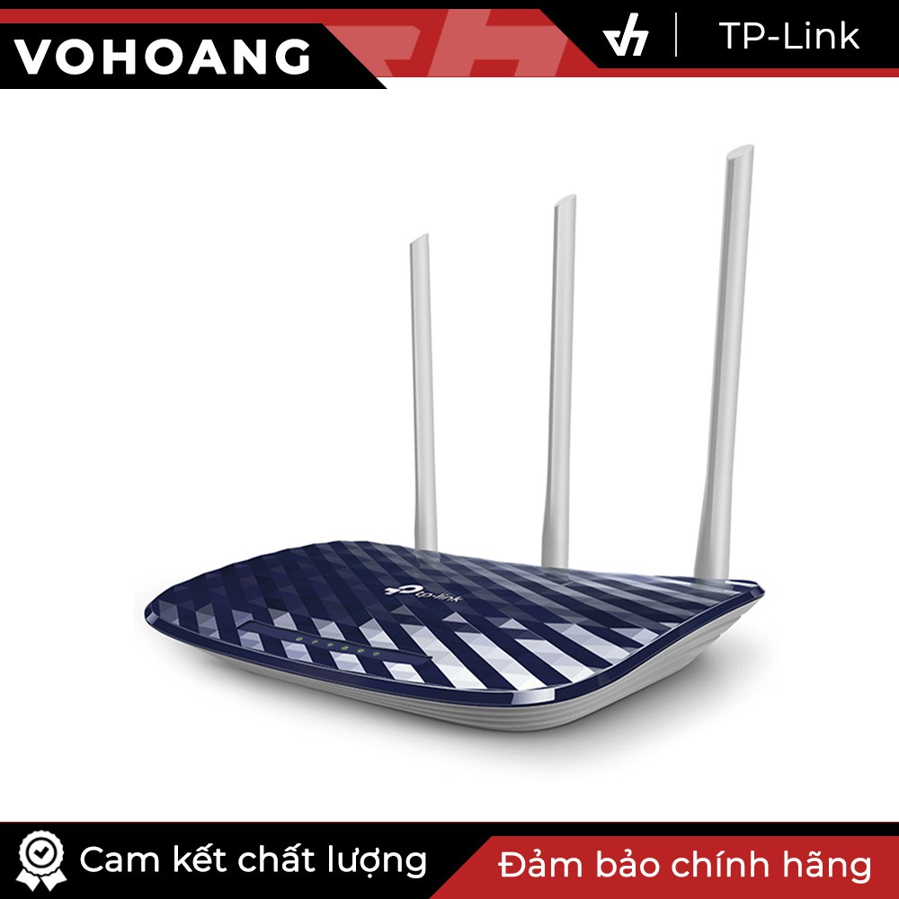 Router phát Wi-Fi Băng tần kép AC750 - TP-Link Archer C20 (Xanh)