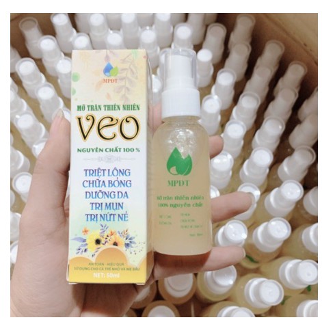 Tinh chất mỡ trăn Triệt lông 30ml