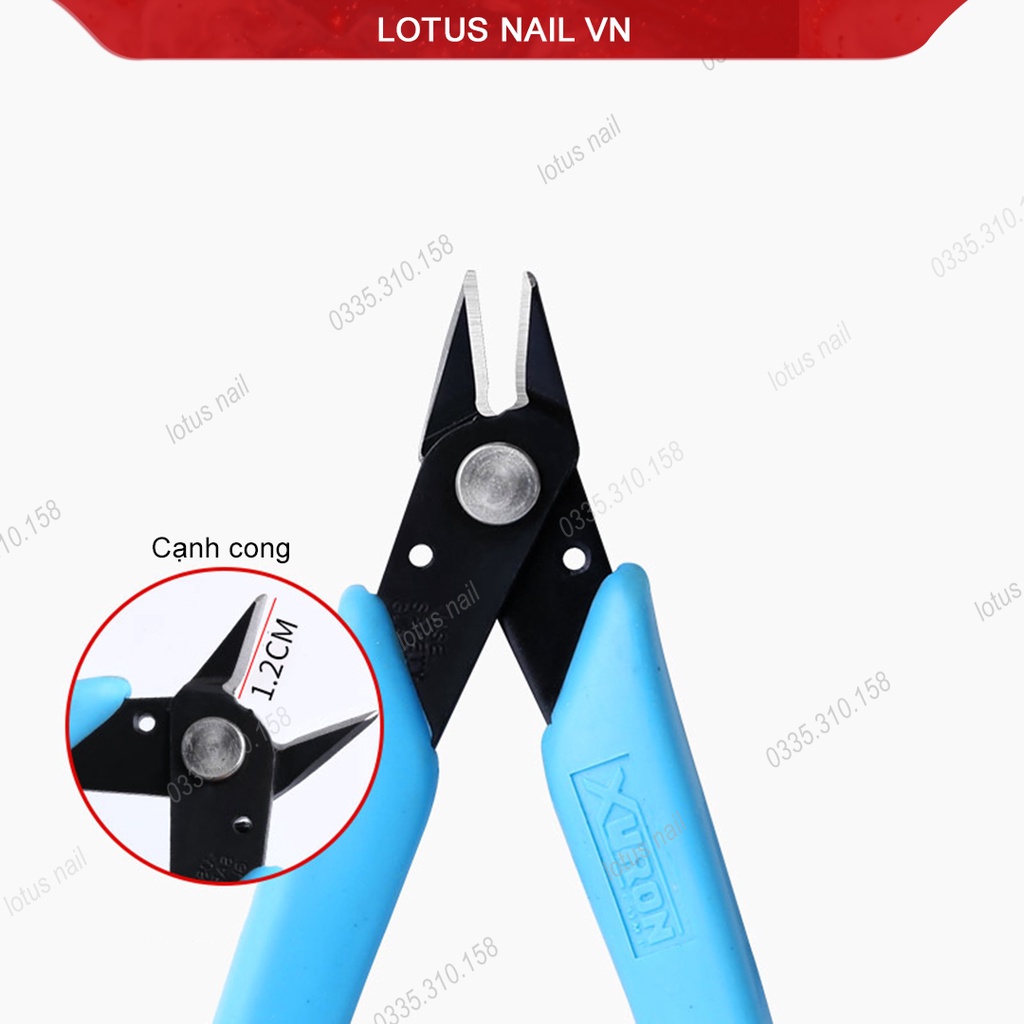 Kìm tháo đá - cắt phụ kiện nail bằng thép cường lực cao cấp