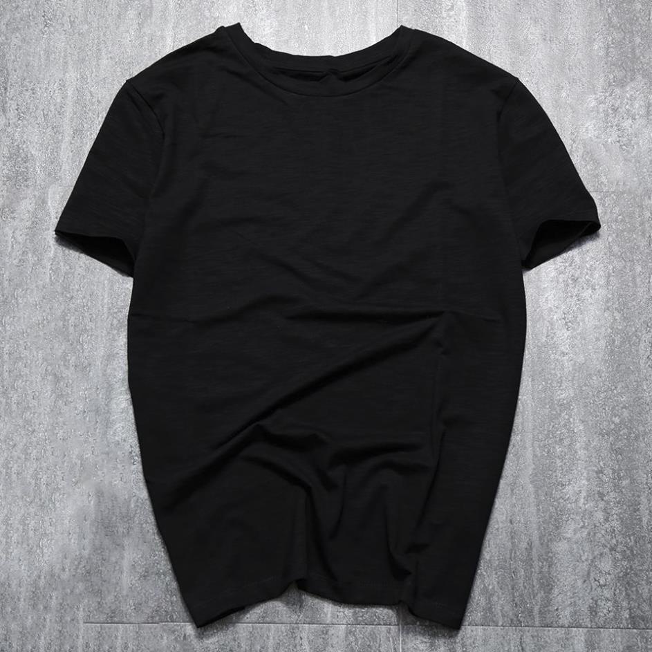 ÁO THUN TRƠN ĐEN UNISEX CAO CẤP