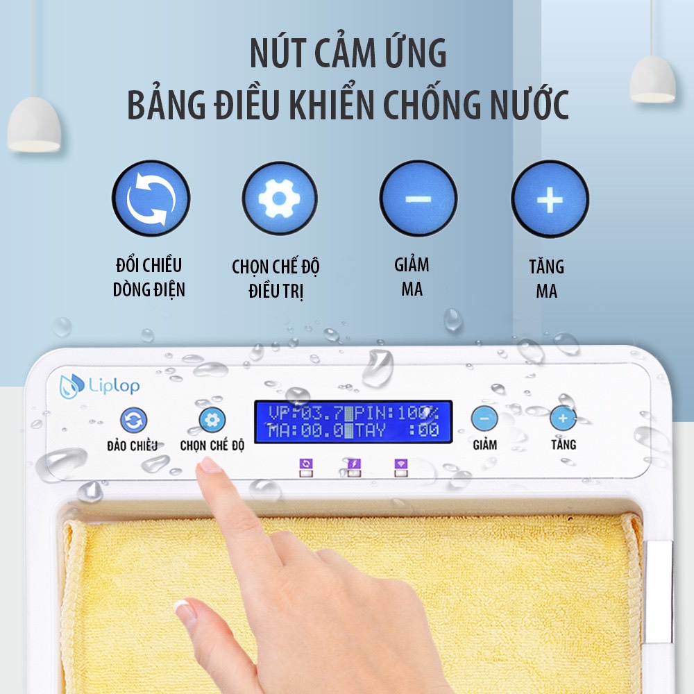 (HÀNG CHÍNH HÃNG) Máy giảm mồ hôi Liplop MS03