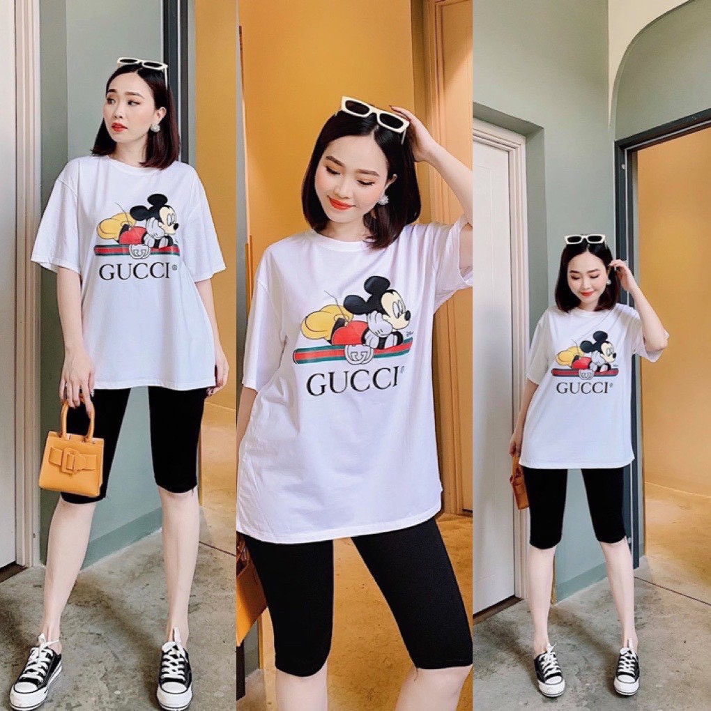 Set đồ nữ cá tính, set quần lửng áo thun đi chơi sang chảnh mùa hè đẹp 8A00121 | BigBuy360 - bigbuy360.vn