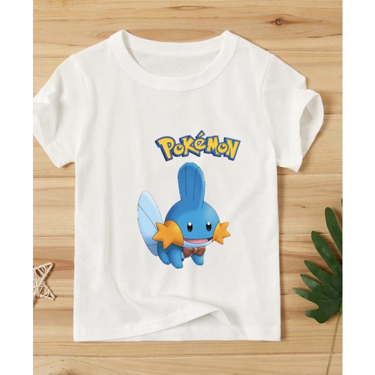 Áo thun bé pokemon hoạt hình dễ thương