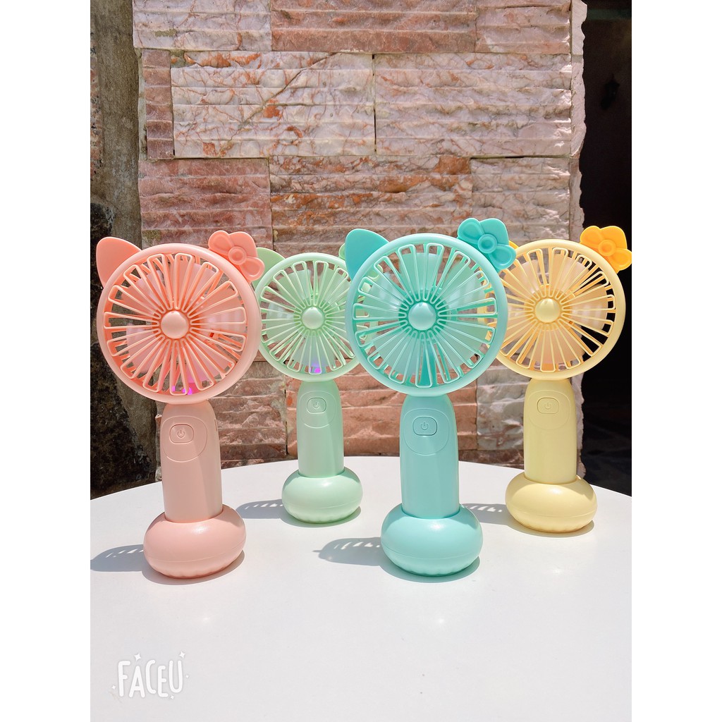 [ FREE SHIP ] ❤ Quạt Mini Tích Điện Cầm Tay SQ2165 ❤️ Quạt Siêu Mạnh, Tặng Kèm Cáp Sạc | BigBuy360 - bigbuy360.vn