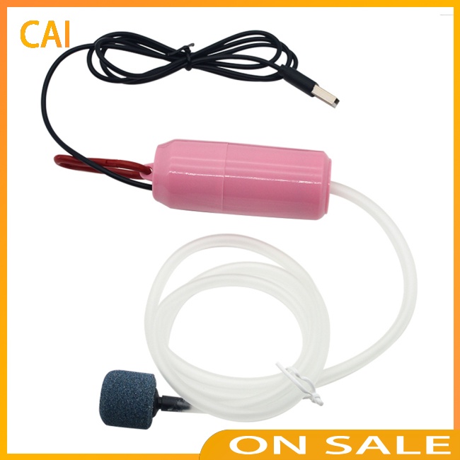 Máy Bơm Oxy Mini Tiết Kiệm Năng Lượng Cho Bể Cá Sạc Usb