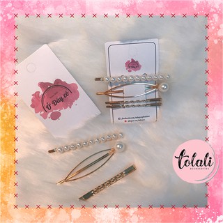 [ảnh thật-CÓ VIDEO] Set 4 chiếc cặp tóc Trendy mới đính đá siêu xinh
