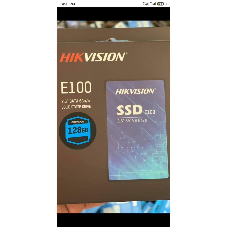 Ổ Cứng SSD Hikvision E100 120GB -128GB SATA III 6Gb/s - Chính Hãng Mới 100% - Bảo Hành  36 Tháng