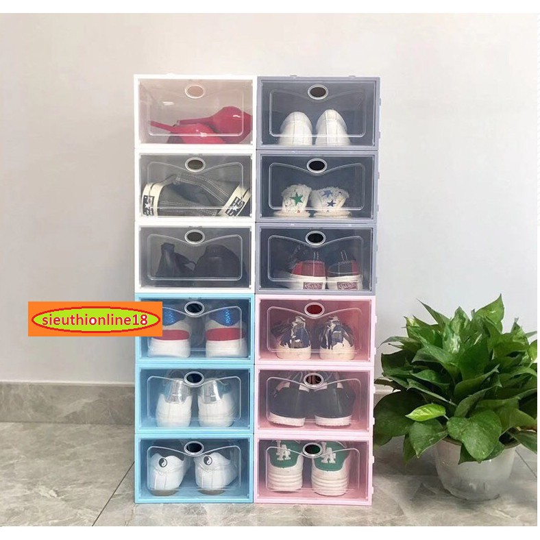 Hộp Đựng Giày Nắp Nhựa Cứng Loại 1 - Size Nam và Nữ | BigBuy360 - bigbuy360.vn