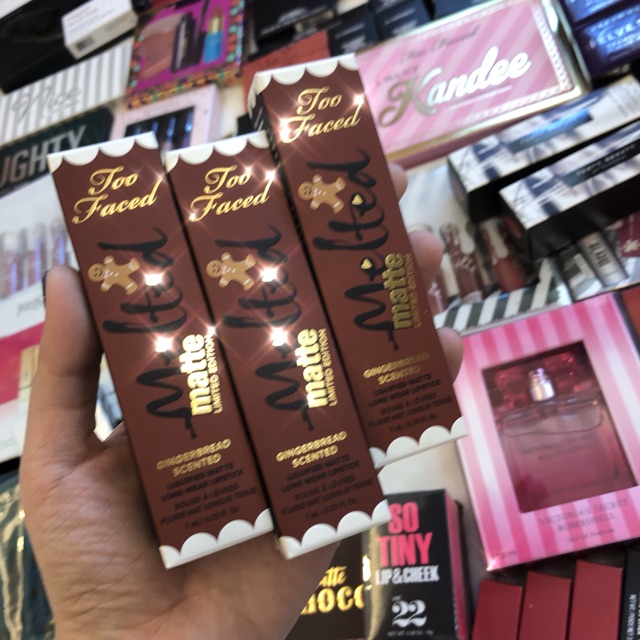 [ Có sẵn ] Son kem lì Too Faced Gingerbread Man và Girl Too Faced ( | BigBuy360 - bigbuy360.vn