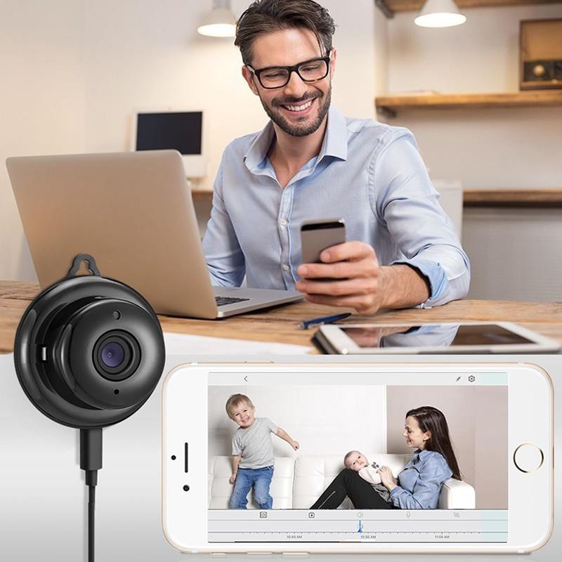 Camera Giám sát Wifi Không Dây HD 1080P An Ninh IP HỒNG NGOẠI Nhìn Đêm QUAN SÁT Camera Mini | BigBuy360 - bigbuy360.vn