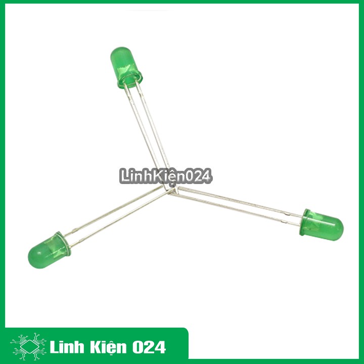 Led Phủ Màu Phi 3 Gói 1000 Bóng - Chân Dài(Ánh Sáng Màu)