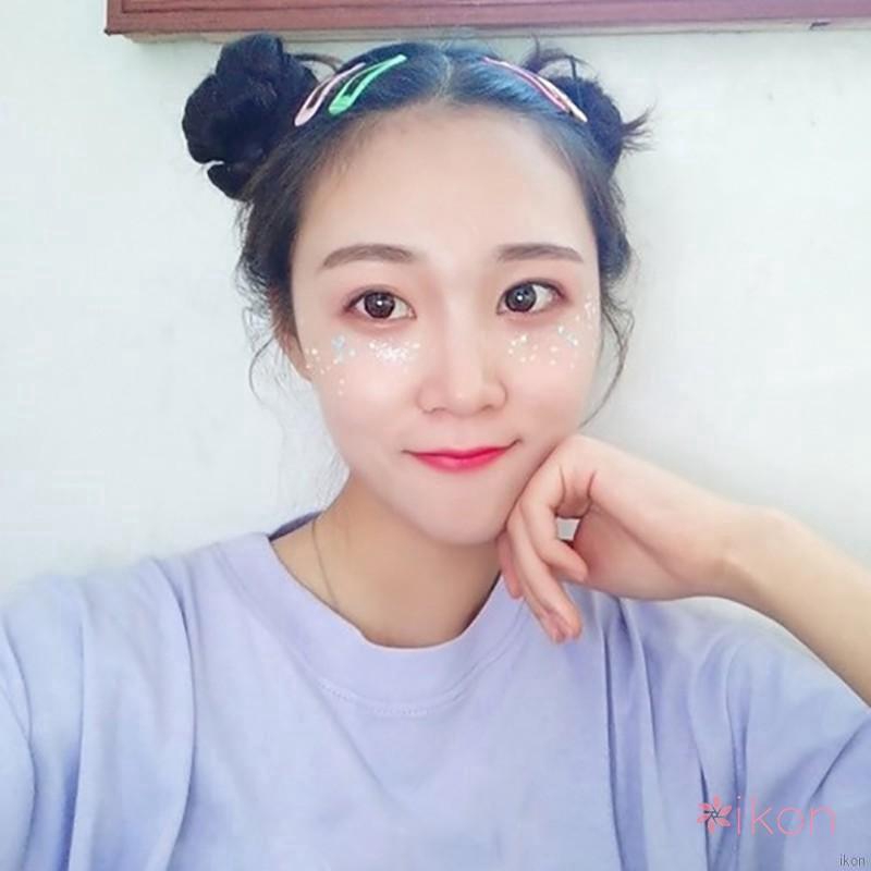 Set 30 kẹp tóc giọt nước màu trơn xinh xắn cho nữ