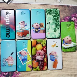 Ốp lưng Samsung J6 Plus(J6+) viền dẻo hình bóng hoạt hình 6d