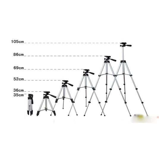 [Tặng remote chụp hình] Gậy chụp hình Tripod 3110