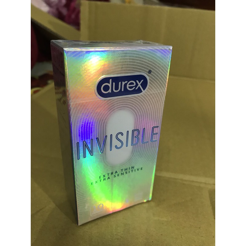 Bao Cao Su Durex Invisible Extra Thin Extra Sensitive Siêu Mỏng - Hàng Chính Hãng