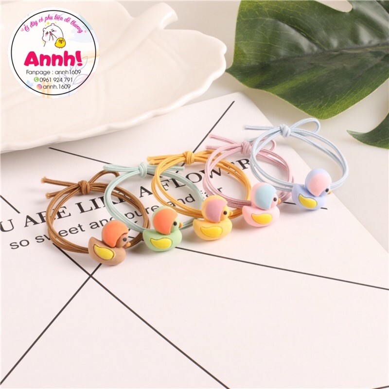 CT31 - Đồ Cột Tóc Chú Vịt Cute - Peace Store