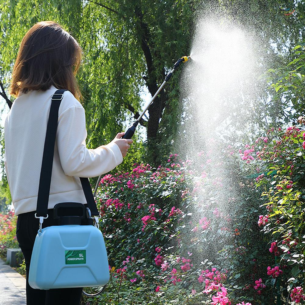 Bình Xịt Nước Tưới Cây Điện Tử Cầm Tay 5L Có Thể Sạc Lại