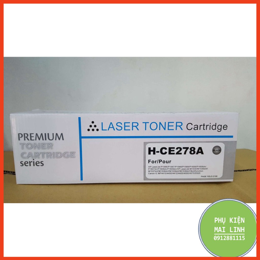 ☘️Hộp mực in HP P1560/1606 (CE278A) HP LaserJet Pro P1566/P1606dn/M1536dnf