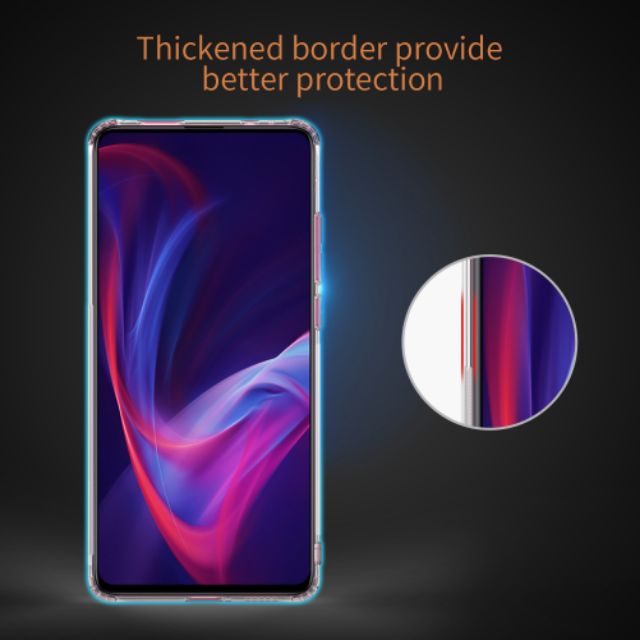 Ốp lưng Redmi K20 / K20 Pro / K30 / Mi 9T / K30 Pro / K40 / K40s /  K50 / K50 Gaming / K60 trong suốt lồi 4 góc