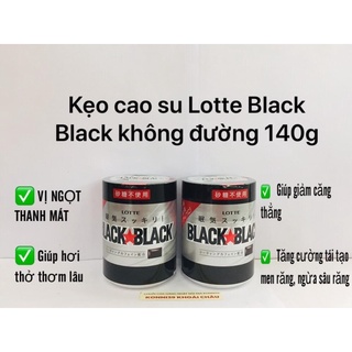 Kẹo cao su Black Black Nhật Bản.