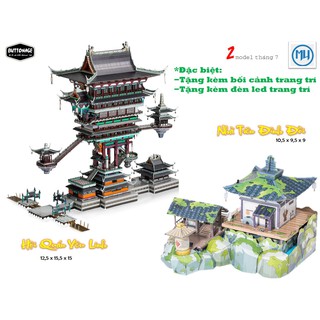 Mô Hình Lắp Ghép kim Loại 3D Seri Tiên Cảnh 2 - MU