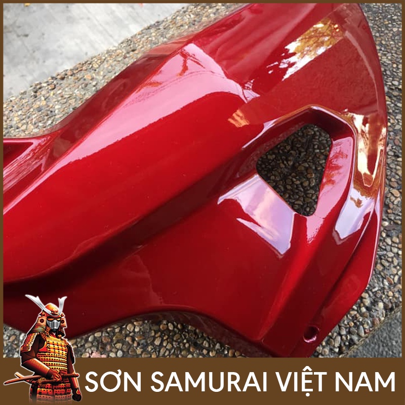 Chai son samurai màu đỏ candy Y138 và H138