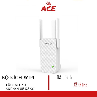Bộ kích sóng Wifi Tenda A12 ba râu, Wifi Repeater A12 300Mbps