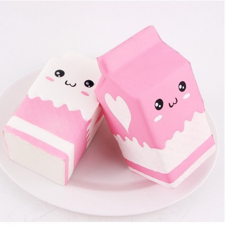 SQUISHY HỘP SỮA - ĐỒ CHƠI BÓP XẢ STRESS