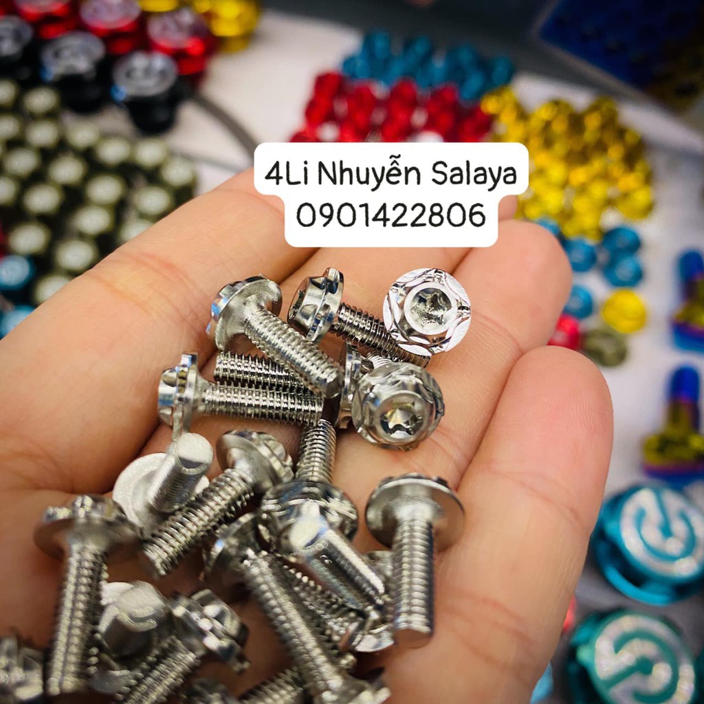 Ốc inox Salaya 4li nhuyễn nắp dầu