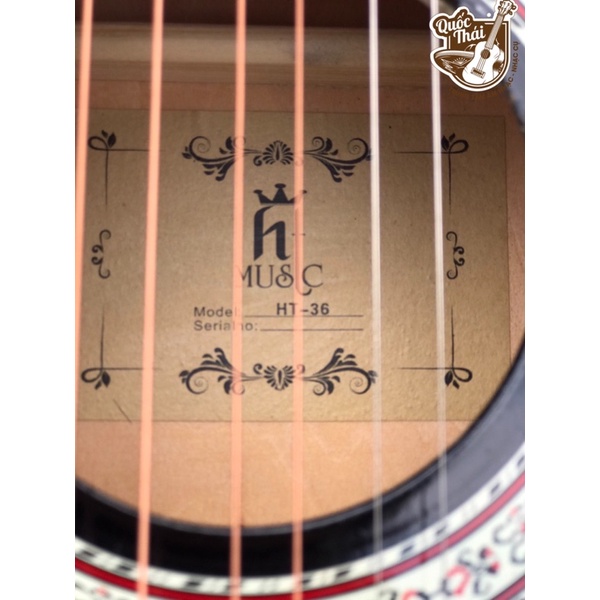Đàn Guitar Acoustic HT Music HT-36 size 36  | Chính hãng |