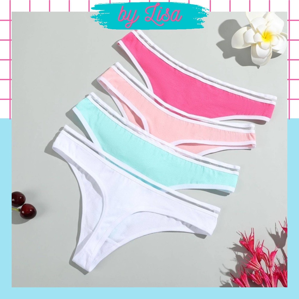 Quần lọt khe nữ quần lót nữ cotton quần thong size M L XL quần lót bigsize quần lót sexy nữ