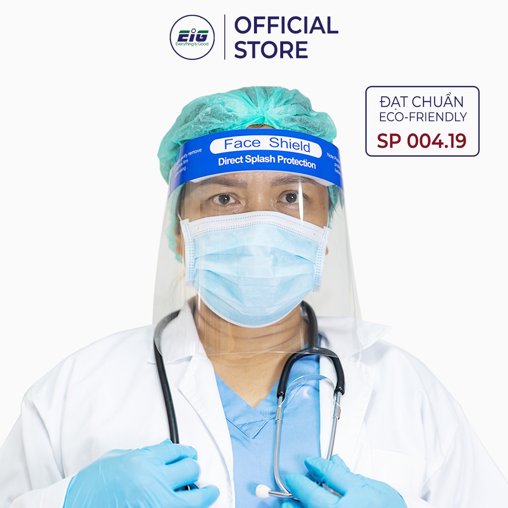 Kính Chống Giọt Bắn Face Shield Chính Hãng EIG | BigBuy360 - bigbuy360.vn